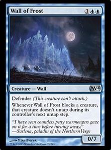Wall of Frost - Magic 2014 Core Set-(078)