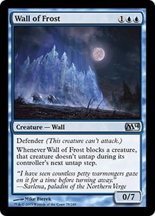 Wall of Frost - Magic 2014 Core Set-(078)