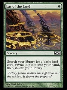Lay of the Land - Magic 2014 Core Set-(183)