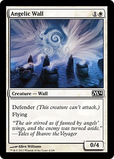 Angelic Wall - Magic 2014 Core Set-(004)