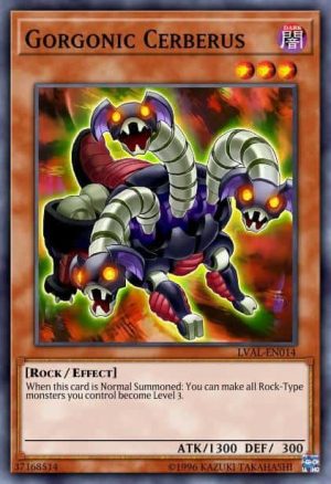 Gorgonic Cerberus - (Legacy of the Valiant) - (LVAL-EN014) - (Common)