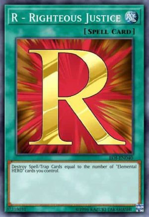 R - Righteous Justice - (Legendary Duelists Season 3) - (LDS3-EN109) - (Common)
