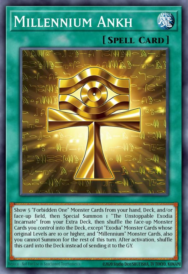 Millennium Ankh - (The Infinite Forbidden) - (INFO-EN053) - (Secret Rare)