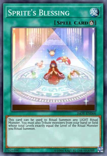 Sprite's Blessing - (2022 Tin of the Pharaoh's Gods) - (MP22-EN252) - (Ultra Rare)