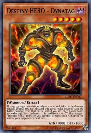 Destiny HERO - Dynatag - (Legendary Hero Decks) - (LEHD-ENA10) - (Common)