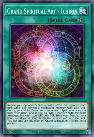 Grand Spiritual Art - Ichirin - (Structure Spirit Charmers) - (SDCH-EN019) - (Ultra Rare)