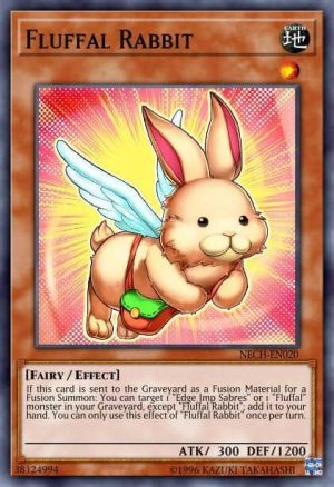 Fluffal Rabbit - (The New Challengers) - (NECH-EN020) - (Common)