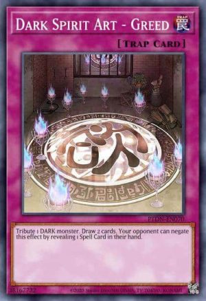 Dark Spirit Art - Greed - (Phantom Darkness) - (PTDN-EN070) - (Rare)