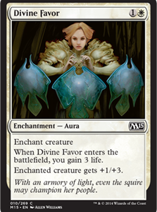 Divine Favor - Magic 2015 Core Set-(010)