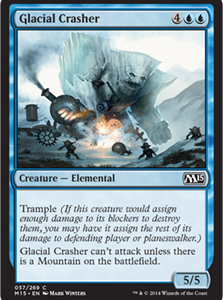 Glacial Crasher - Magic 2015 Core Set-(057)