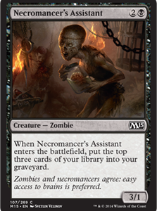 Necromancer's Assistant - Magic 2015 Core Set-(107)