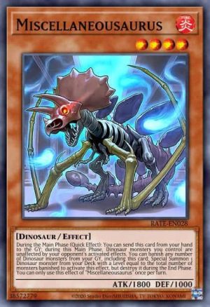 Miscellaneousaurus - (Raging Tempest) - (RATE-EN028) - (Common)