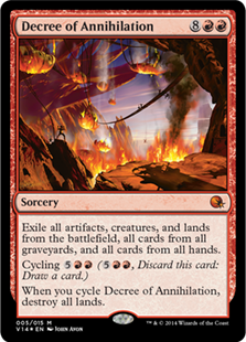 Decree of Annihilation - From the Vault: Annihilation-(005)-Foil