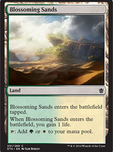 Blossoming Sands - Khans of Tarkir-(231)