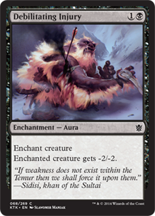 Debilitating Injury - Khans of Tarkir-(068)