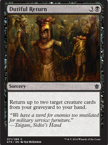 Dutiful Return - Khans of Tarkir-(071)
