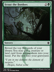 Scout the Borders - Khans of Tarkir-(148)