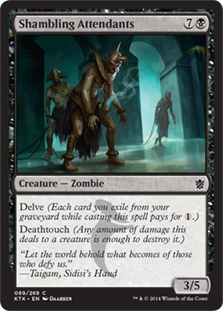 Shambling Attendants - Khans of Tarkir-(089)