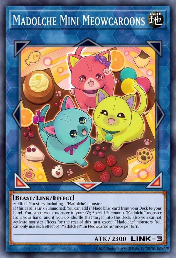 Madolche Mini Meowcaroons - (The Infinite Forbidden) - (INFO-EN050) - (Common)