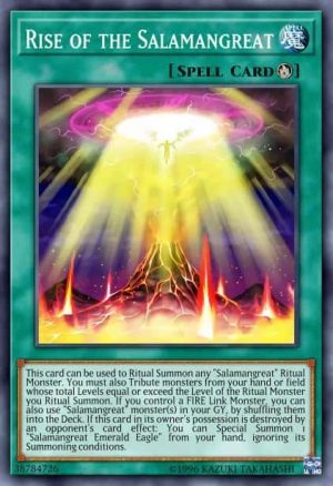 Rise of the Salamangreat - (2019 Gold Sarcophagus Tin Mega Pack) - (MP19-EN195) - (Common)