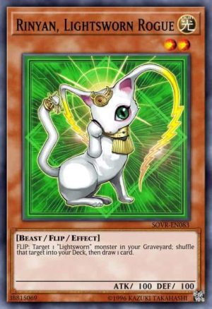 Rinyan, Lightsworn Rogue - (Stardust Overdrive) - (SOVR-EN083) - (Rare)