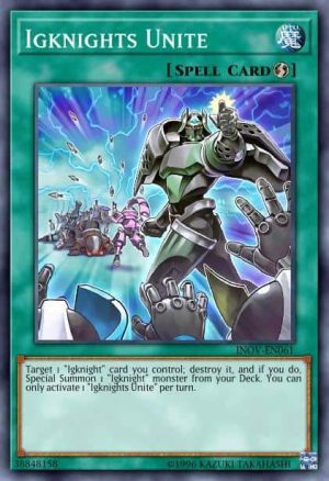Igknights Unite - (2017 Mega-Tin Mega Pack) - (MP17-EN155) - (Common)