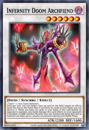 Infernity Doom Archfiend - (2021 Tin of Ancient Battles) - (MP21-EN187) - (Common)