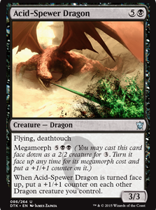 Acid-Spewer Dragon - Dragons of Tarkir-(086)