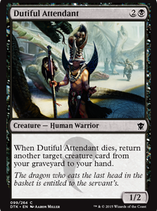 Dutiful Attendant - Dragons of Tarkir-(099)