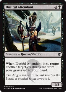 Dutiful Attendant - Dragons of Tarkir-(099)