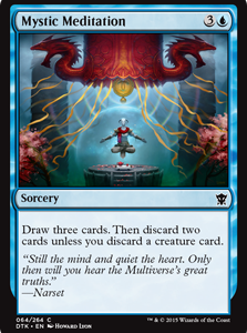 Mystic Meditation - Dragons of Tarkir-(064)