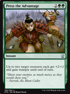 Press the Advantage - Dragons of Tarkir-(196)