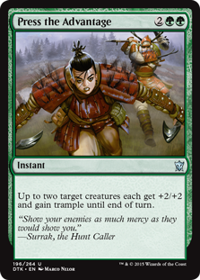 Press the Advantage - Dragons of Tarkir-(196)