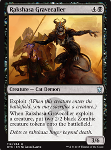 Rakshasa Gravecaller - Dragons of Tarkir-(114)