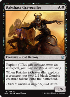 Rakshasa Gravecaller - Dragons of Tarkir-(114)