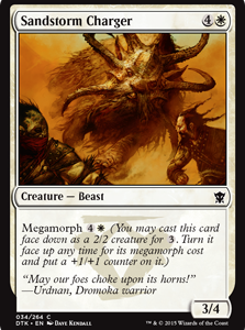 Sandstorm Charger - Dragons of Tarkir-(034)