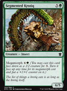 Segmented Krotiq - Dragons of Tarkir-(202)