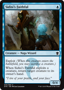Sidisi's Faithful - Dragons of Tarkir-(074)