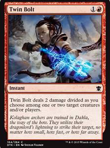 Twin Bolt - Dragons of Tarkir-(164)