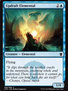 Updraft Elemental - Dragons of Tarkir-(082)