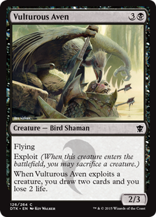 Vulturous Aven - Dragons of Tarkir-(126)
