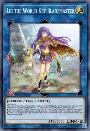 Lib the World Key Blademaster - (Duel Overload) - (DUOV-EN023) - (Ultra Rare)