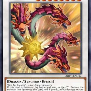 Sun Dragon Inti - (Legendary Duelists Immortal Destiny) - (LED5-EN032) - (Common)