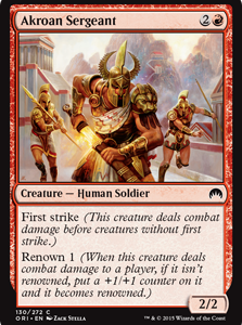 Akroan Sergeant - Magic Origins-(130)