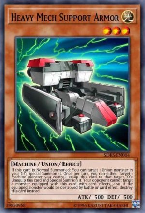 Heavy Mech Support Armor - (LC Kaiba Mega Pack) - (LCKC-EN023) - (Ultra Rare)