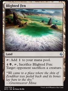 Blighted Fen - Battle for Zendikar-(230)