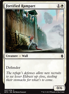 Fortified Rampart - Battle for Zendikar-(027)