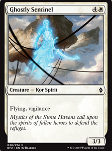 Ghostly Sentinel - Battle for Zendikar-(028)