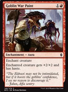 Goblin War Paint - Battle for Zendikar-(146)