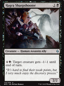 Hagra Sharpshooter - Battle for Zendikar-(113)
